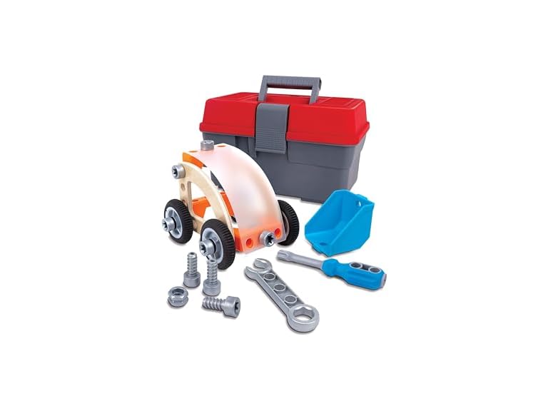Hape Build 'n' Drive Car Set